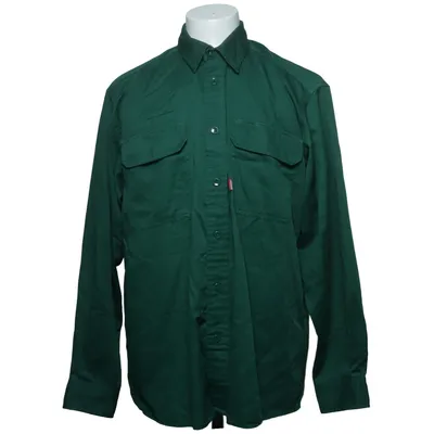 Chemise de travail (Vert) de Kansas Coton, Polyester