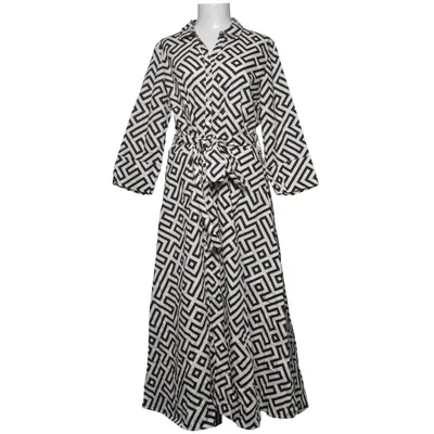 Robe chemise (Noir, Blanc) de Soyaconcept Coton biologique