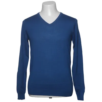Pullover (Blue) from The Savile Row Company Acrylic, Wool