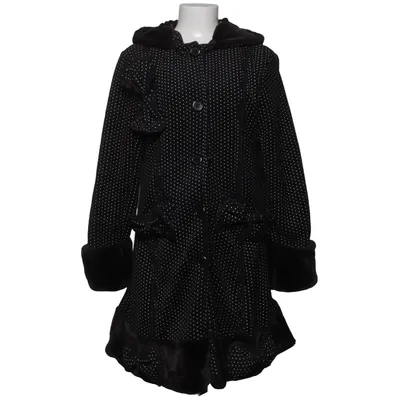 Coat (Black, White) from Poizen Industries Polyester