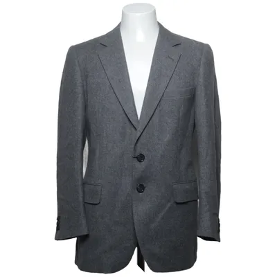Blazer (Grijs) van Widengrens Viscose, Wol