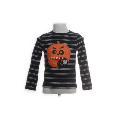 Long sleeve T-shirt (Black, White) from Tough Team Cotton, Viscose
