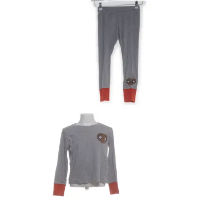 Pyjamas (Grå, Orange) från Mini Rodini Ekologisk bomull
