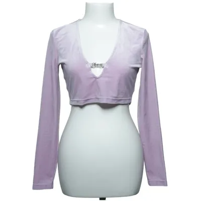 Crop top (Purple) from Juicy Couture Elastane, Polyester
