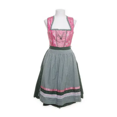 Dirndl (Pink, Green, Multicolored) from Country Line Cotton, Polyamide, Polyester
