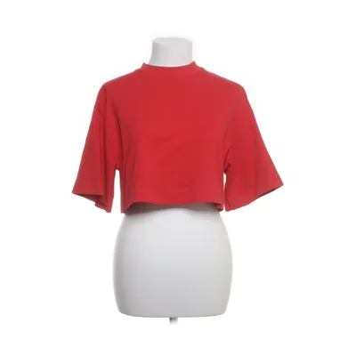 Crop top (Rood) van COS Katoen, Viscose