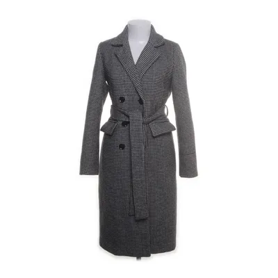 Frakke (Sort, Hvid) fra Mint & Berry Polyester, Uld
