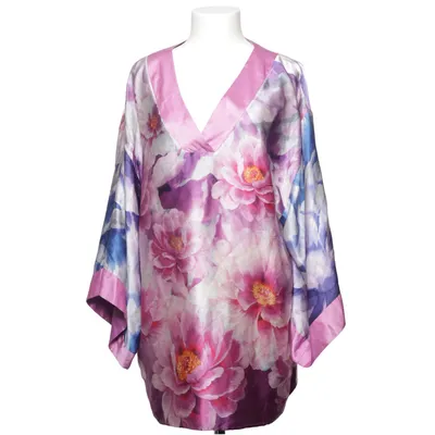 Bluse (Pink, Blå, Lilla, Flerfarvet) fra Malina Silke