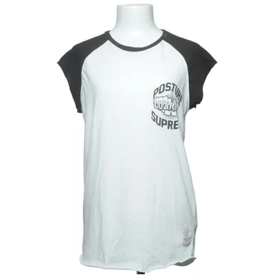 Honkball T-shirt (Wit, Zwart) van Burning Palms Katoen, Polyester