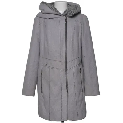 Manteau (Gris) de Miranda Polyamide, Polyester, Laine