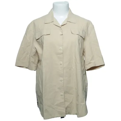 Short sleeve shirt (Beige) from Spotlight Cotton