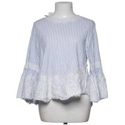 Blouse (Bleu, Blanc) de Zara Woman
