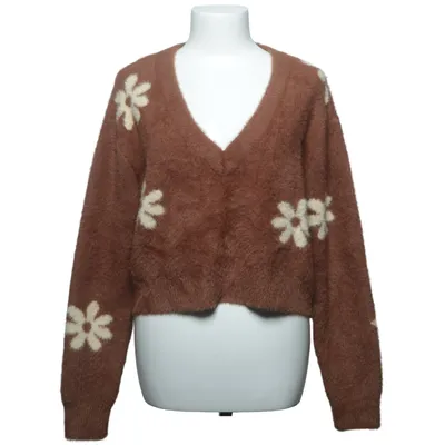 Cardigan (Bruin, Wit, Meerkleurig) van LA Hearts Acryl, Polyamide