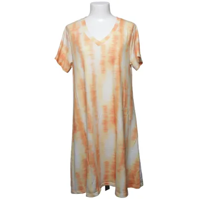 Kleid (Gelb, Orange, Weiß) von JB Elasthan, Polyester