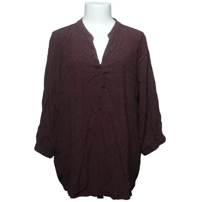 Blouse (Red, Black) from Gozzip Viscose