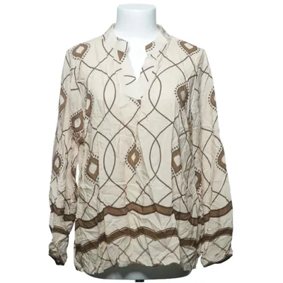 Blouse (Beige, Bruin) van Zabaione