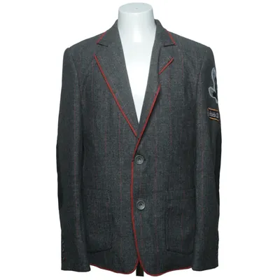 Blazer (Close Blazer) de Jack & Jones Vintage Denim Coton, Polyester, Laine