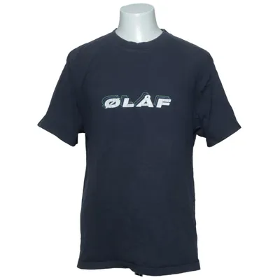 T-shirt (Bleu) de ØLÅF Coton