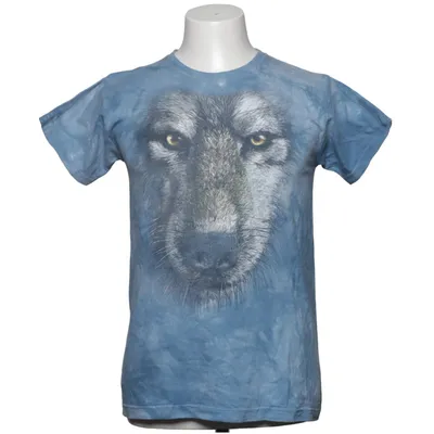 T-shirt (Bleu) de The Mountain Coton