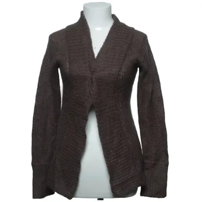 Cardigan (Bruin) van Cue Acryl, Mohair, Polyamide