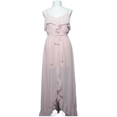Maxi jurk (Roze) van Estee Brown Elastaan, Polyester, Viscose