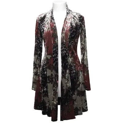 Cardigan (Meerkleurig) van Stockholms Klänningsfabrik Elastaan, Polyester