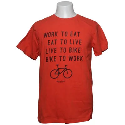 T-shirt (Röd) från Dedicated Ekologisk bomull