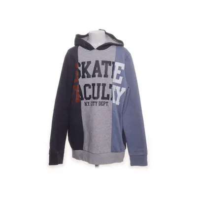 Hoodie (Blue, Gray) from Skate Nation Cotton