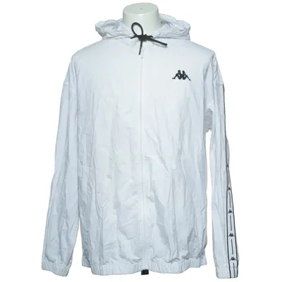 Anorak (White, Black) from Kappa Cotton
