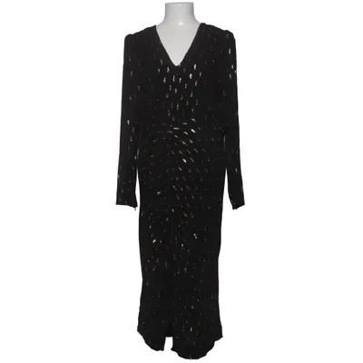 Dress (Black, Gold) from Second Female Polyester, Viscose