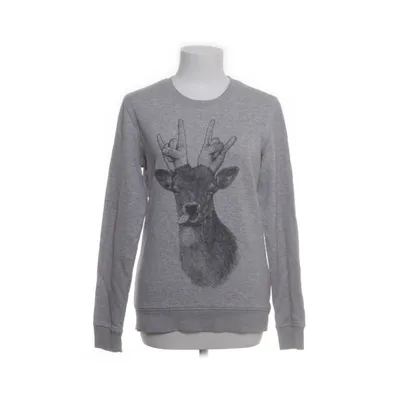 Collegetröja (Grå) från Wituka Ekologisk bomull, Återvunnen polyester