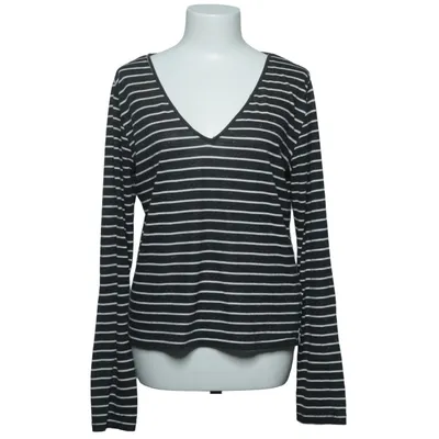 Long sleeve T-shirt (Black, White) from One Teaspoon Cotton, Linen, Polyester