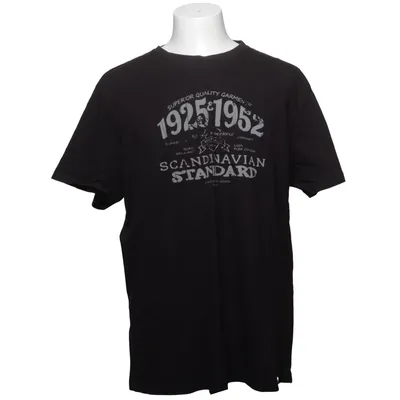 T-shirt (Svart) från Fristads Kansas Bomull
