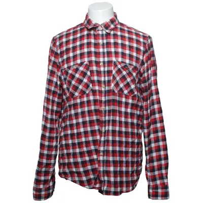 Flanellskjorta (Röd, Blå, Vit) från Vailent Clothing Bomull