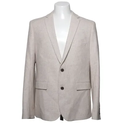 Blazer (Beige) von Harry Brown Polyester, Wolle
