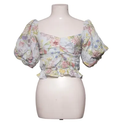 Crop top (Bleu, Multicolore) de Gina Tricot Polyamide, Polyester