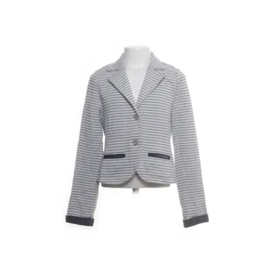 Blazer (Wit, Blauw) van Tom Tailor Katoen, Polyester