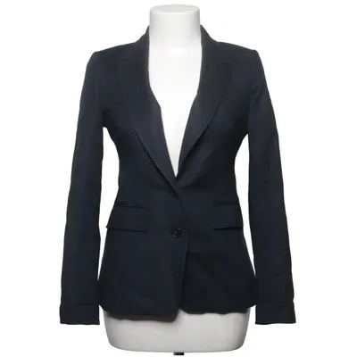 Blazer (Blauw) van Banana Republic Katoen, Elastaan, Lyocell, Polyester
