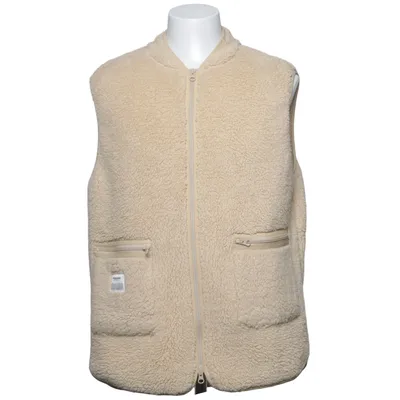 Outer vest (Beige) from Resteröds Recycled polyester