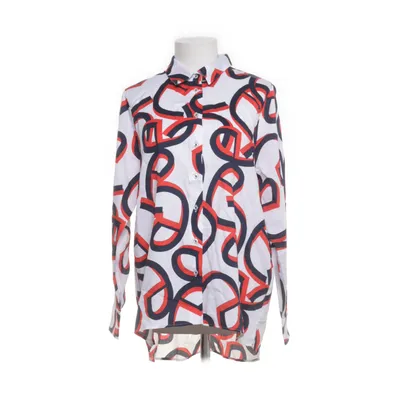 Blouse (Wit, Blauw, Rood) van Eterna Katoen