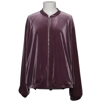 Bomber jacket (Purple) from Dorothy Perkins Elastane, Polyester