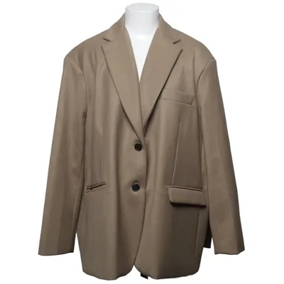 Blazer (Beige) from Frankie Shop Polyester, Viscose, Wool