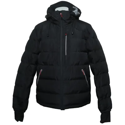 Winter jacket (Black) from Tracker Down, Feather, Polyester