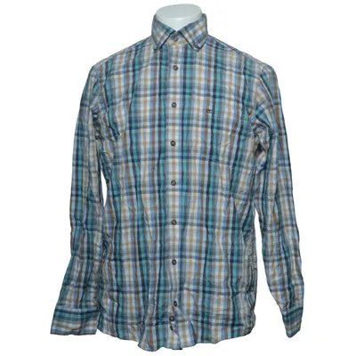 Chemise (Bleu, Beige, Multicolore) de Casamoda Coton