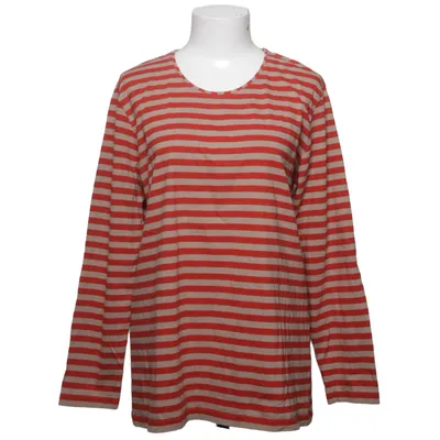 Långärmad t-shirt (Röd, Beige) från Gudrun Sjödén Ekologisk bomull