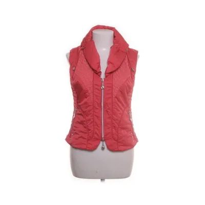 Outer vest (Pink) from Crisca Polyester, Polyamide