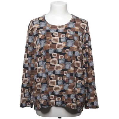 Långärmad t-shirt (Brun, Grå, Svart, Vit, Flerfärgad) från Marinello Elastan, Viskos