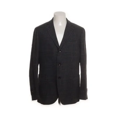 Blazer (Gray, Multicolored) from Lardini Linen, Elastane, Wool, Cotton, Nylon, Polyester