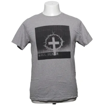 T-shirt (Grijs) van First Organisch katoen