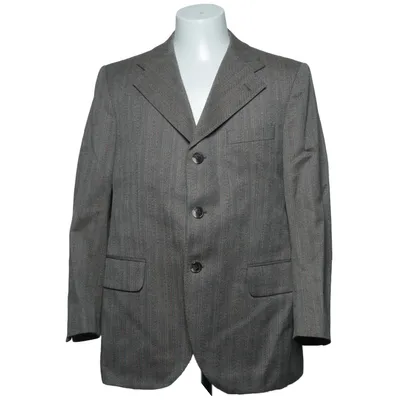 Blazer (Brown) Polyester, Viscose, Wool